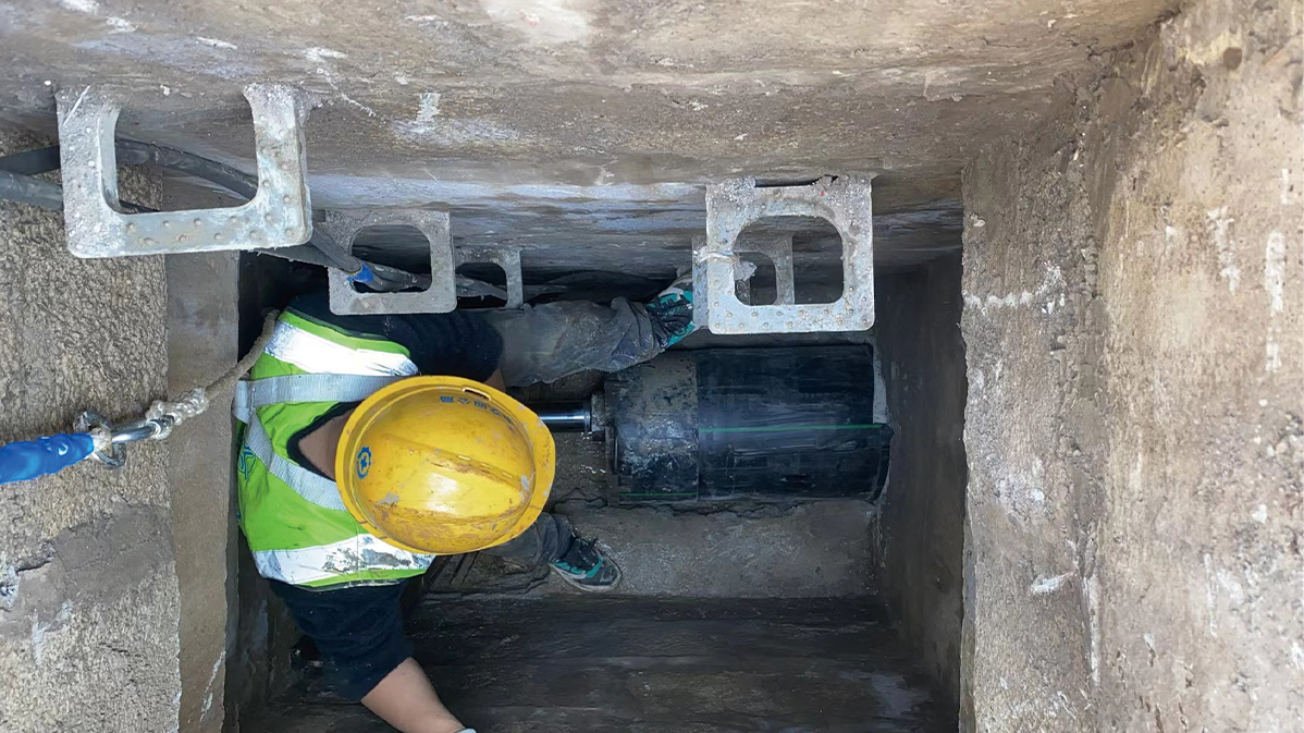 涡阳HDPE短管内衬法